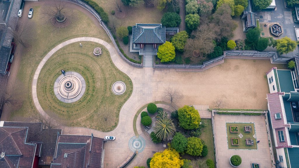 公园绿地、仿古建筑、私人庭院等场景的服务边界怎样界定？